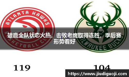 雄鹿全队状态火热，击败老鹰取得连胜，季后赛形势看好